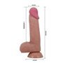 Vibrador de pele deslizante realista 20,6 cm