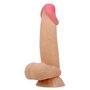 Vibrador realista com pele deslizante 19,4 cm