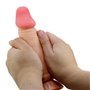 Vibrador realista com pele deslizante 19,4 cm