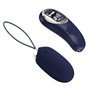 Ovo vibratório Mina com tela digital azul com controle remoto
