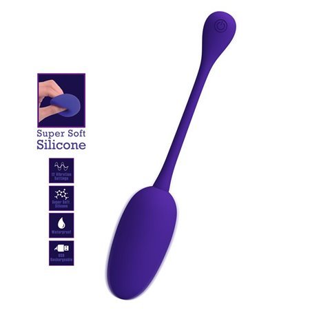 Ovo vibratório roxo Knucker