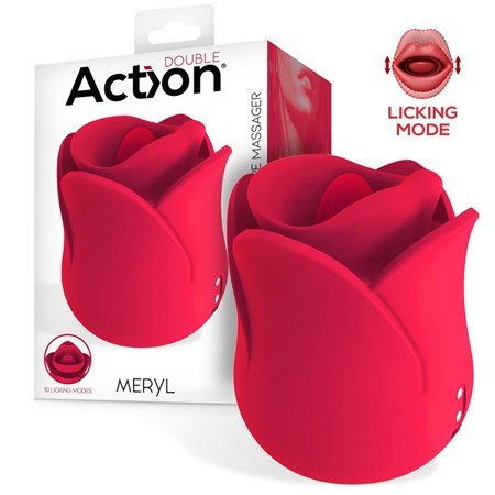 Estimulador vibratório Meryl Rose com motores de língua 2