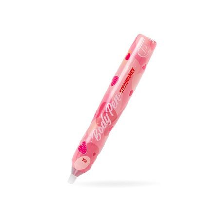 Caneta Corporal Sabor Morango