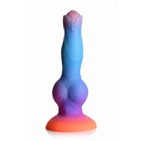 Alien Vibrador Brilha no Escuro 8.5