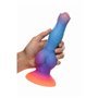 Alien Vibrador Brilha no Escuro 8.5