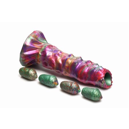 Vibrador Ovipositor com 4 Ovos de Silicone 9