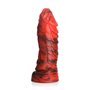 Dragão de Fogo Dragão Vermelho Escamoso Vibrador