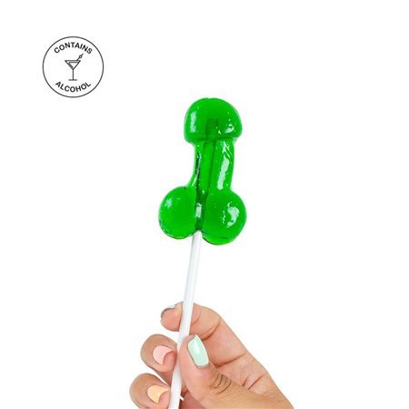 Pirulito de Pênis Sabor Mojito com Álcool