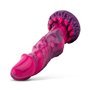 Outro Mundo Vibrador Rosa e Roxo 22,4 cm - 8,8