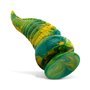 Tentacle Delight Vibrador Verde e Amarelo 22,4 cm - 8,8