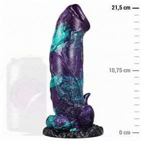 EPIC - DILDO BASILISCO DUPLO ESCAMOSO PRAZER TAMANHO GRANDE