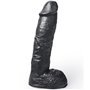 HUNG SYSTEM - DILDO REALÍSTICO PRETO COR MICKEY 24 CM