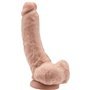 GET REAL - DILDO 20,5 CM COM BOLAS PELE