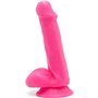 GET REAL - HAPPY DICKS DILDO 12 CM BOLAS ROSA