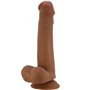 PRETTY LOVE - DILDO REALISTA ALTO 22 CM MARROM