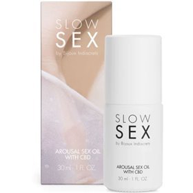 BIJOUX - SLOW SEX ÓLEO DE MASSAGEM SEXUAL COM CBD 30 ML