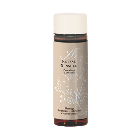 EXTASE SENSUAL - LUBRIFICANTE CHOCOLATE E LARANJA 100 ML