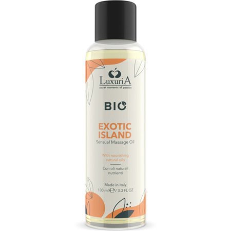 INTIMATELINE LUXURIA - ÓLEO DE MASSAGEM BIO EXOTIC ISLAND 100 ML