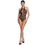 PASSION - WOMAN BS088 BODYSTOCKING PRETO TAMANHO ÚNICO