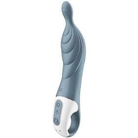SATISFYER - VIBRADOR AMAZING 2 ASPOT CINZA
