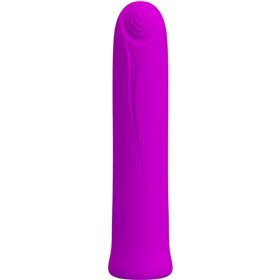 PRETTY LOVE - VIBRADOR CURTIS MINI SUPER POWER 12 VIBRAÕES DE SILICONE VIOLETA