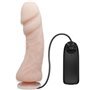 BAILE - O DILDO DE PÊNIS GRANDE COM VIBRAO NATURAL 23.5 CM