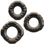 BAILE - COCK RINGS YVONNE CONJUNTO 3 ANÉIS PARA PÉNIS