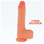 CYBER SILICOCK - SILICONE LÍQUIDO MACIO CONNOR ULTRA REALISTA 20.5 CM -O- 3.7 CM