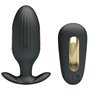 PRETTY LOVE - VIBRADOR RECARREGVEL ANAL KELLY PLUG PRETO