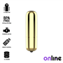 ONLINE - MINI BALA VIBRANTE DOURADA