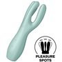 SATISFYER - VIBRADOR THREESOME 3 MENTA