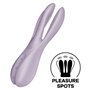 SATISFYER - VIBRADOR THREESOME 2 VIOLETA