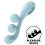 SATISFYER - MULTI VIBRADOR TRI BALL 2 AZUL
