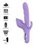 INTENSE - BILLIE MULTIFUNO VIBRADOR RECARREGVEL SUCO E PULSAO ROXO