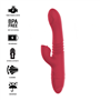 INTENSE - VIBRADOR UP & DOWN RECARREGVEL DUA MULTIFUNO COM LÍNGUA VERMELHA