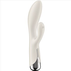 SATISFYER - SPINNING COELHO 1 CLITÓRIS E ESTIMULAO G-SPOT BEGE