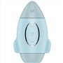 SATISFYER - VIBRADOR DE IMPULSO DUPLO PEQUENO AZUL MISSION CONTROL