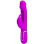 PRETTY LOVE - VIBRADOR COELHO DEJON 3 EM 1 MULTIFUNO FUCSIA