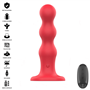 INTENSE - CODY VIBRADOR COM VENTOSA VERMELHO CONTROLE REMOTO