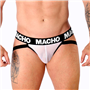 MACHO - MX26X1 JOCK GRID BRANCO M