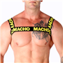 MACHO - ARNÊS DUPLO AMARELO