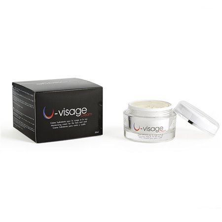 500 COSMETICS - CREME U-VISAGE CREME PARA CUIDADOS COM A PELE DE PESCOÇO DE FACE