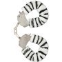 TOYJOY - PUNHOS FURRY FUN BONDAGE ZEBRA
