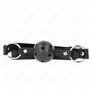 KINK - BOLA PRETA OCA DURO 4,5 CM GAG MODELO 1 63,5 X 2 CM