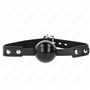 KINK - BOLA TPE MACIA 4 CM GAG MODELO 3 60 x 2 CM AJUSTÁVEL 37-52 CM