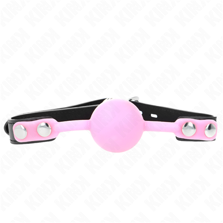 KINK - BOLA SILICONE LUMINOSA MORDAÇA 4 CM 60 x 2 CM