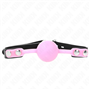 KINK - BOLA SILICONE LUMINOSA MORDAÇA 4 CM 60 x 2 CM