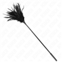 KINK - MÚLTIPLAS PENAS DE CÓCEGAS PRETAS 45 CM