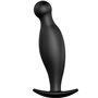 PRETTY LOVE - PLUG ANAL DE SILICONE 11.7 CM PRETO