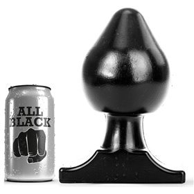 ALL BLACK - PLUG ANAL 19 CM